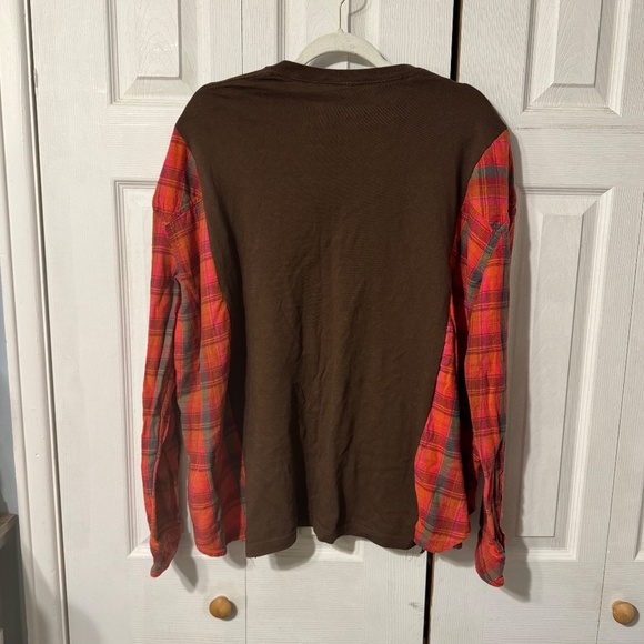 Dazed & Confused Alright Alright Alright Upcycled Graphic Tee/Flannel - Picture 3 of 3